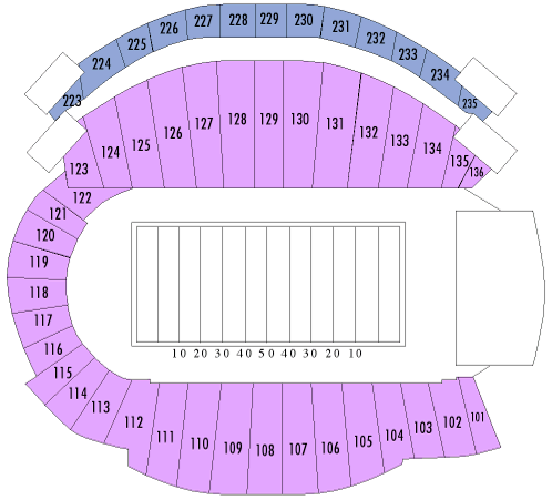 Northwestern Stadium Seating Chart